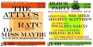 2024-09-21 - REGGAE BLOCKPARTY // THE ATTYCS X RATC X DJ MISS MAYBE