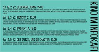 2022-04-16 - Kino im Infokafi: Projekt: A