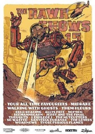 2015-05-08 - RAWK SHOW (Santeria Durango, Walking with Ghosts, Your all time Favourites)